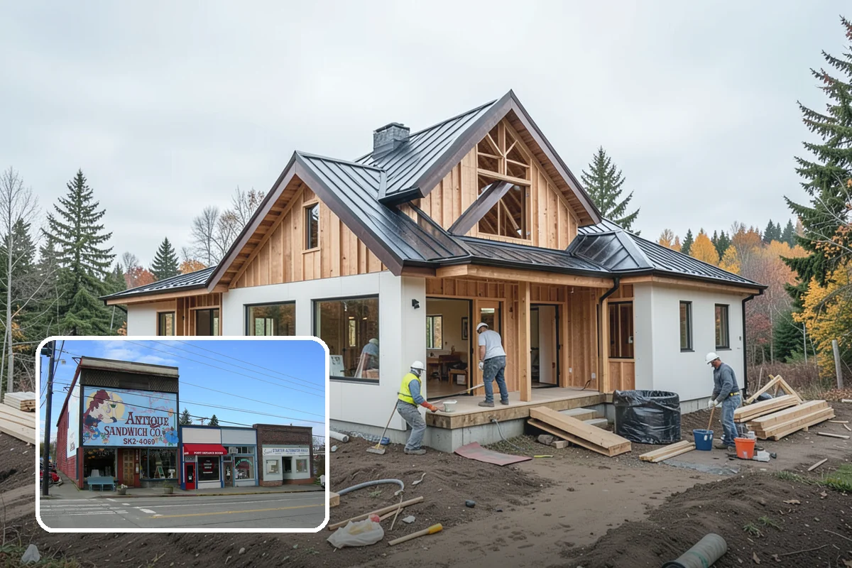 Sound Batt Installation in Ruston, Pierce County, WA - Absorbs airborne noise within cavities
