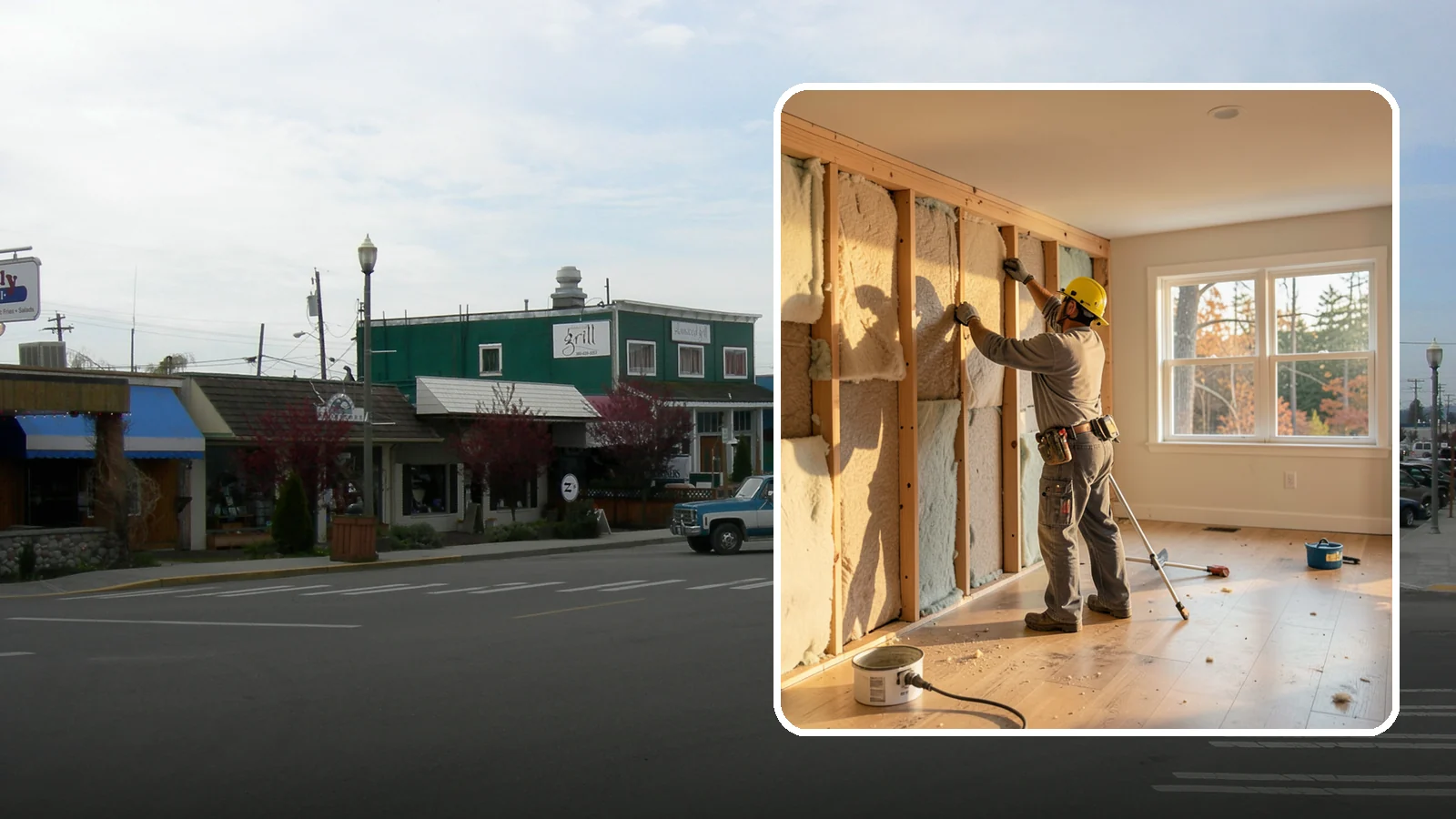 Sound Batt Installation in Stanwood, Snohomish County, WA - We install acoustic sound batts to reduce noise transfer between rooms and floors in your home.