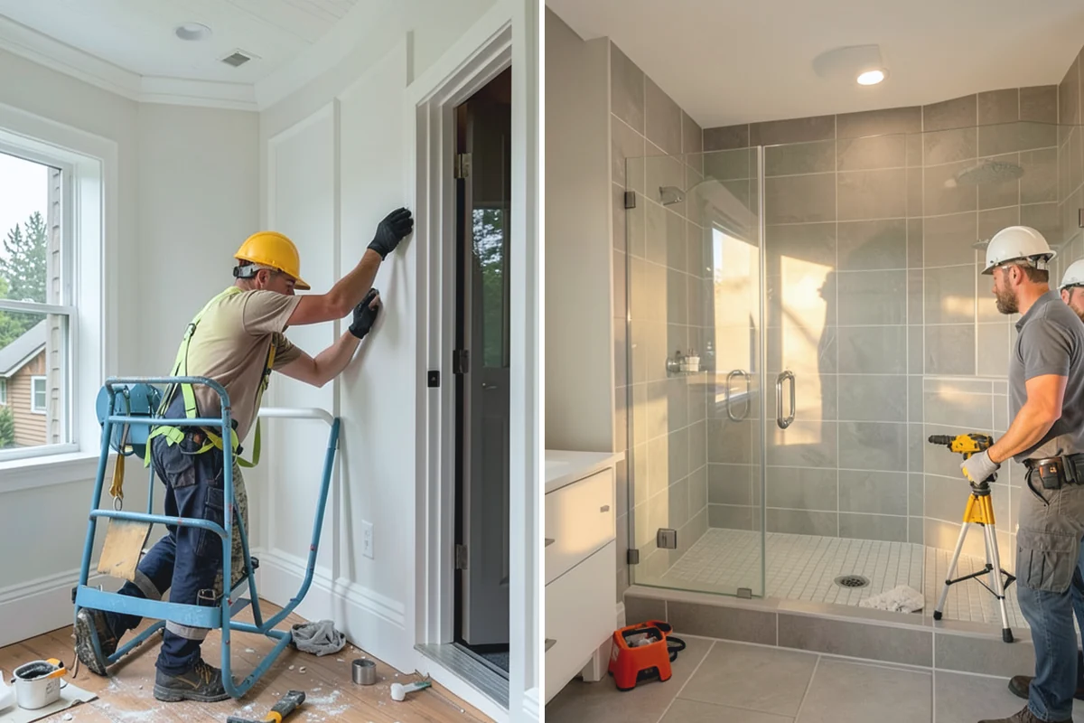 Sound Batt Installation in Sumner, Pierce County, WA - Identify interior walls or floors to treat