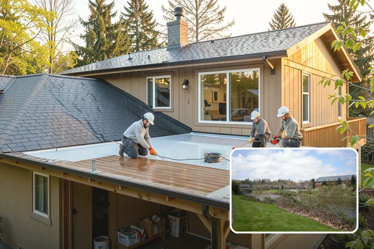 Sound Batt Installation in Tukwila, King County, WA - Absorbs airborne noise within cavities
