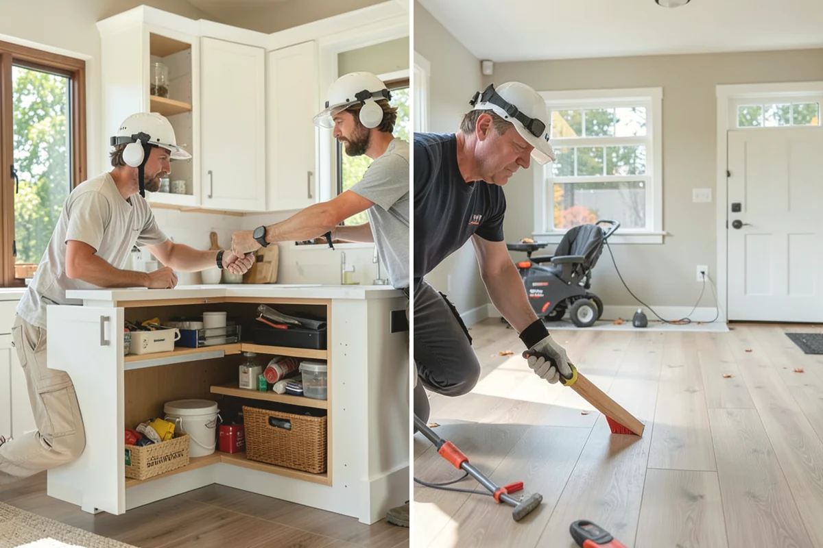 Sound Batt Installation in Tukwila, King County, WA - Identify interior walls or floors to treat