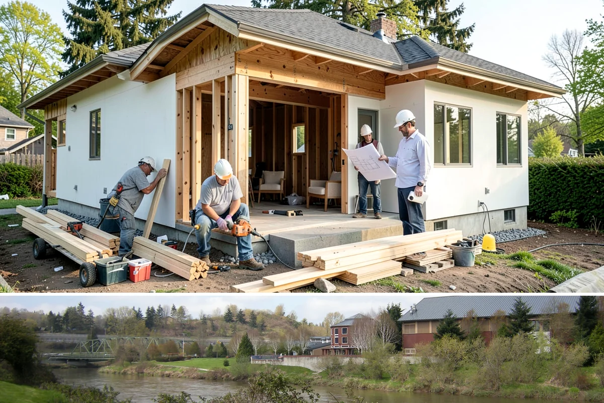 Sound Batt Installation in Tukwila, King County, WA - Sound batts install year-round and are easiest to add while walls or ceilings are open during a remodel.