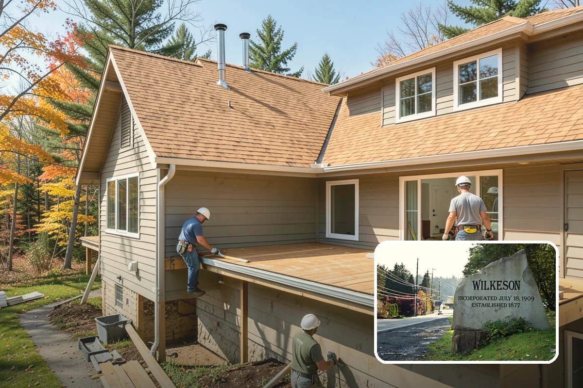 Sound Batt Installation in Wilkeson, Pierce County, WA - Absorbs airborne noise within cavities