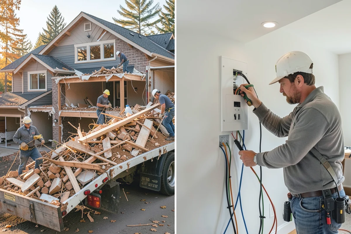 Sound Batt Installation in Woodinville, King County, WA - Identify interior walls or floors to treat