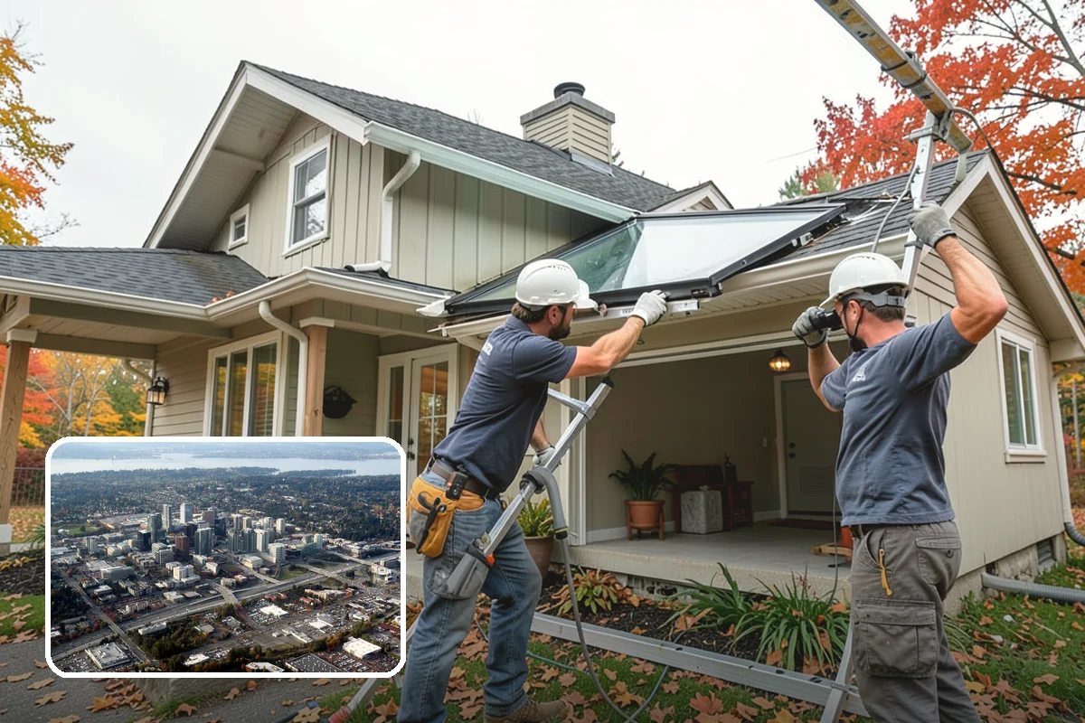 Soundproofing Installation in Bellevue, King County, WA - Reduces noise between rooms and floors