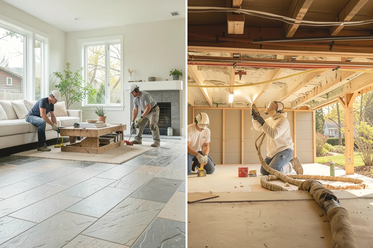 Soundproofing Installation in Burien, King County, WA - Identify noise sources and problem assemblies