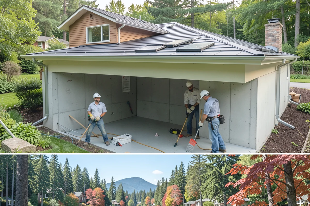 Soundproofing Installation in Covington, King County, WA - Soundproofing can be completed any time of year and pairs well with remodels and room conversions.