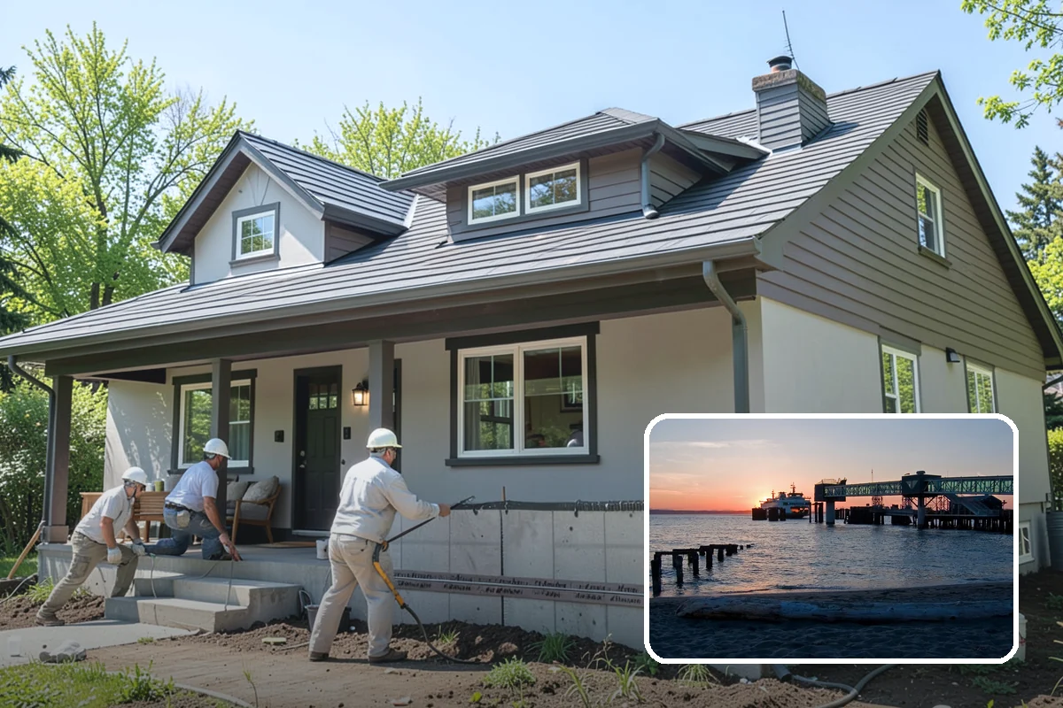 Soundproofing Installation in Edmonds, Snohomish County, WA - Reduces noise between rooms and floors