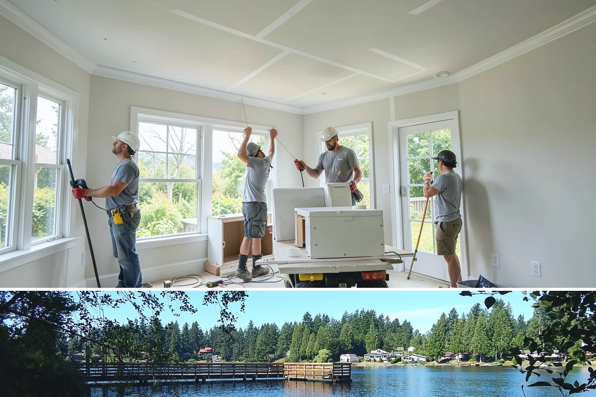 Soundproofing Installation in Federal Way, King County, WA - Soundproofing can be completed any time of year and pairs well with remodels and room conversions.