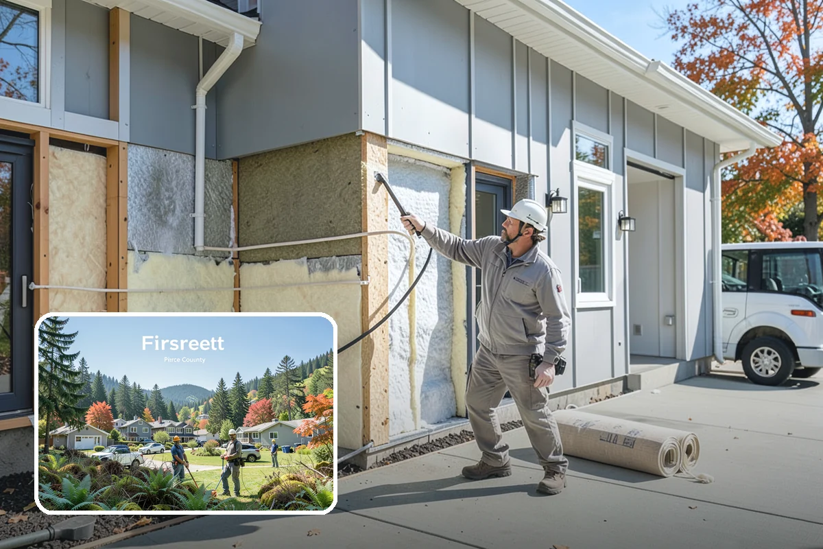 Soundproofing Installation in Fircrest, Pierce County, WA - Reduces noise between rooms and floors