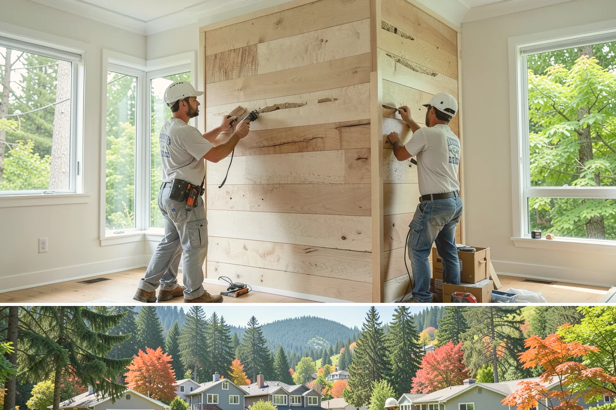 Soundproofing Installation in Fircrest, Pierce County, WA - Soundproofing can be completed any time of year and pairs well with remodels and room conversions.