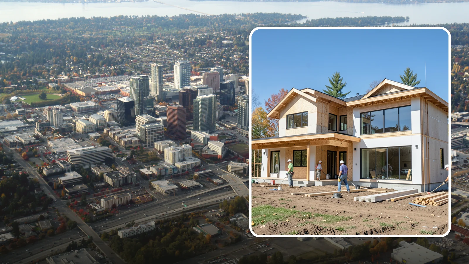 Spec Home Construction in Bellevue, King County, WA - A market-ready home we design and build on speculation for resale or investment.