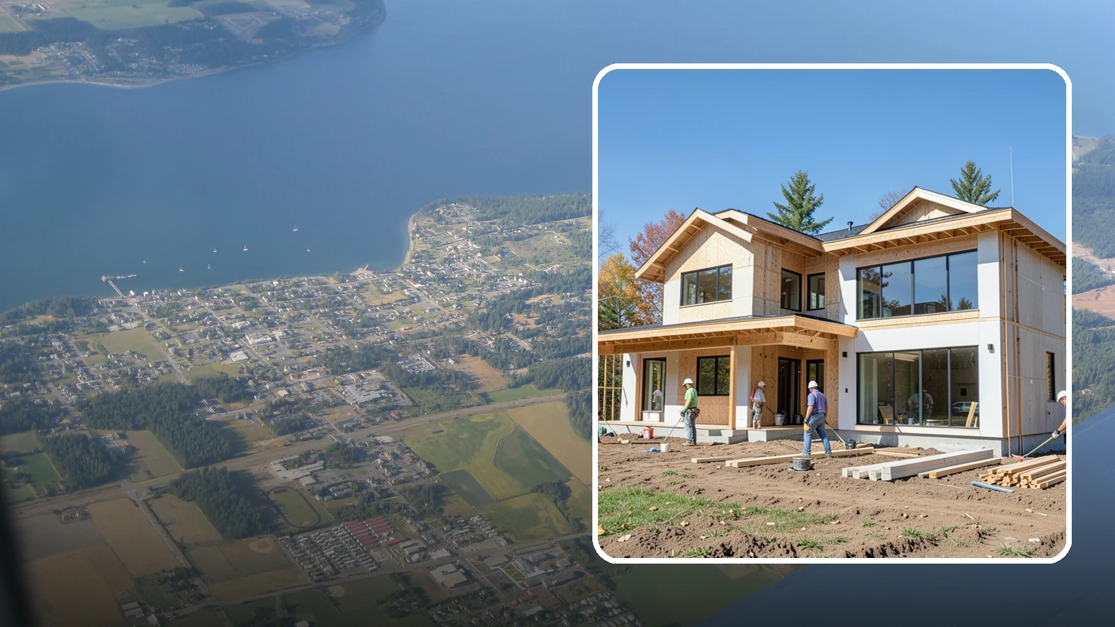 Spec Home Construction in Coupeville, Island County, WA - A market-ready home we design and build on speculation for resale or investment.