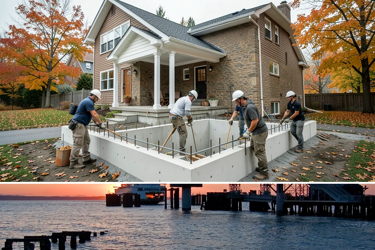 Spec Home Construction in Edmonds, Snohomish County, WA - Listing timing drives the schedule, so we sequence framing for summer and aim finishes toward a spring-market completion.