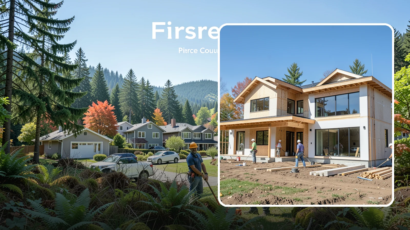 Spec Home Construction in Fircrest, Pierce County, WA - A market-ready home we design and build on speculation for resale or investment.