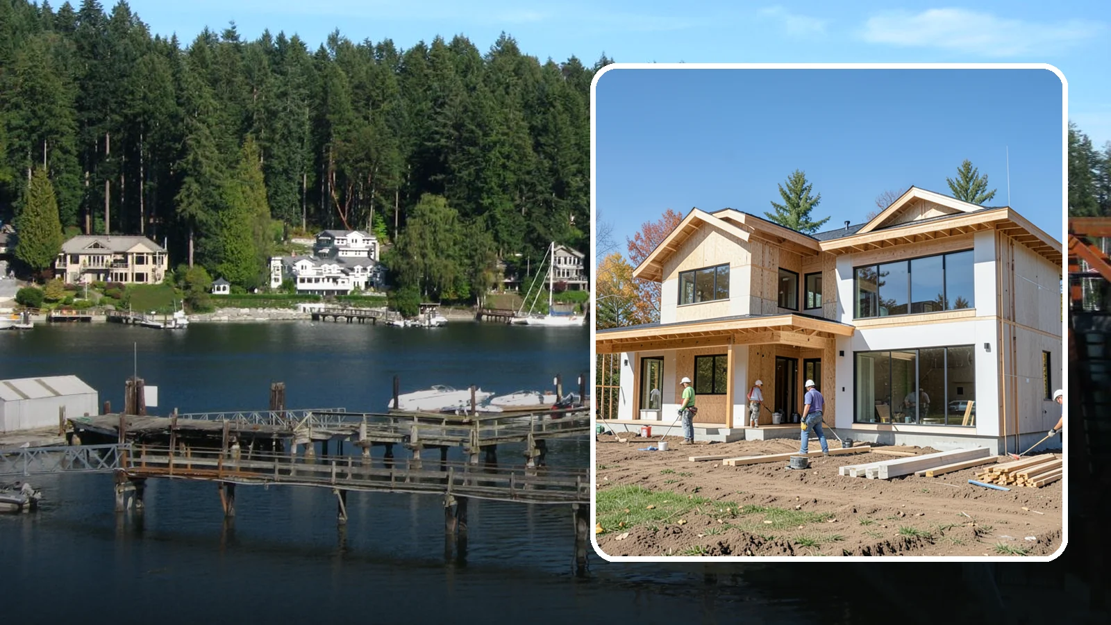 Spec Home Construction in Gig Harbor, Pierce County, WA - A market-ready home we design and build on speculation for resale or investment.