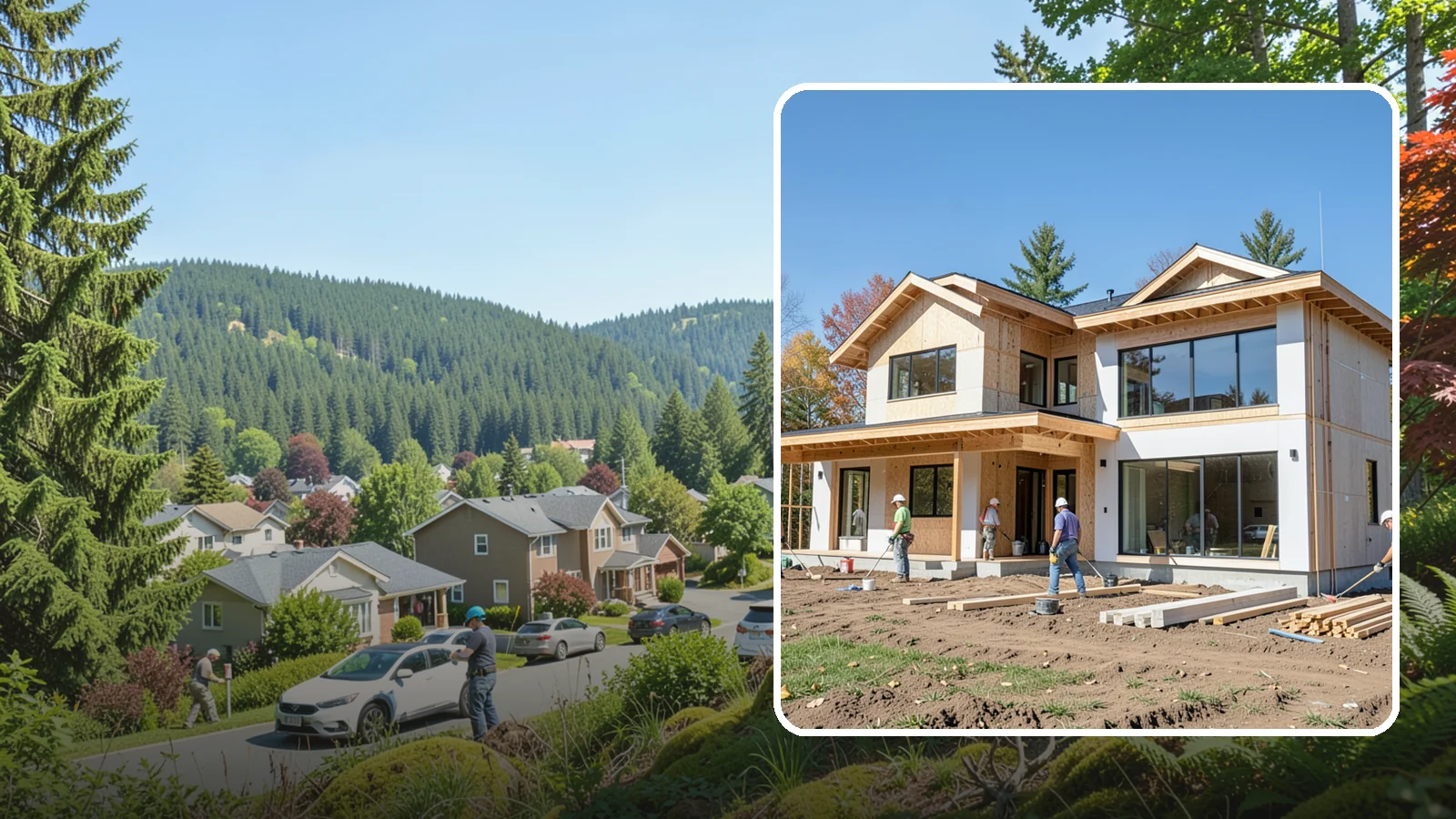 Spec Home Construction in Index, Snohomish County, WA - A market-ready home we design and build on speculation for resale or investment.