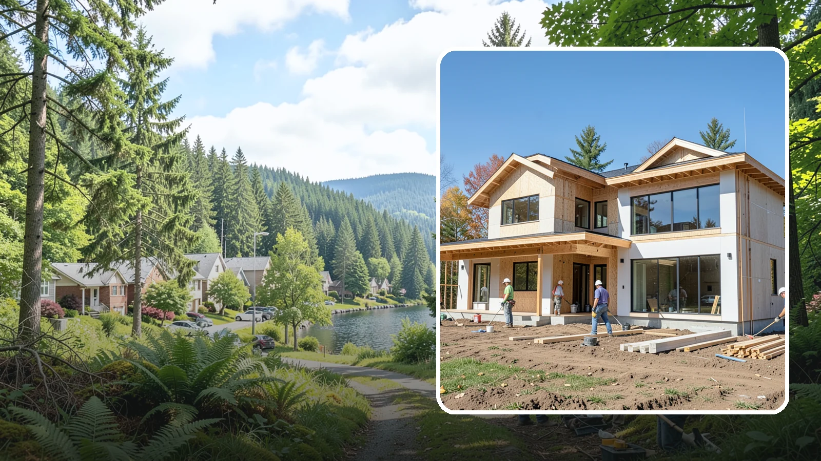 Spec Home Construction in Lake Forest Park, King County, WA - A market-ready home we design and build on speculation for resale or investment.