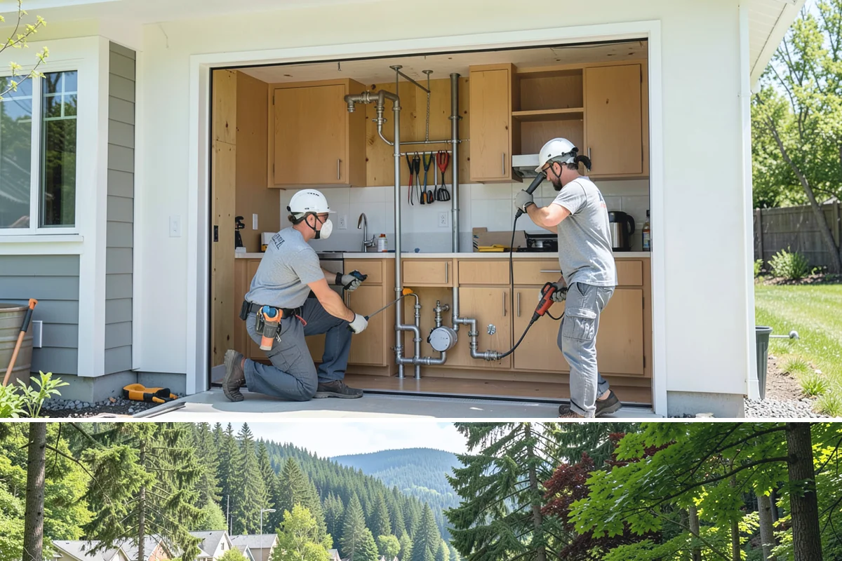 Spec Home Construction in Lake Forest Park, King County, WA - Listing timing drives the schedule, so we sequence framing for summer and aim finishes toward a spring-market completion.