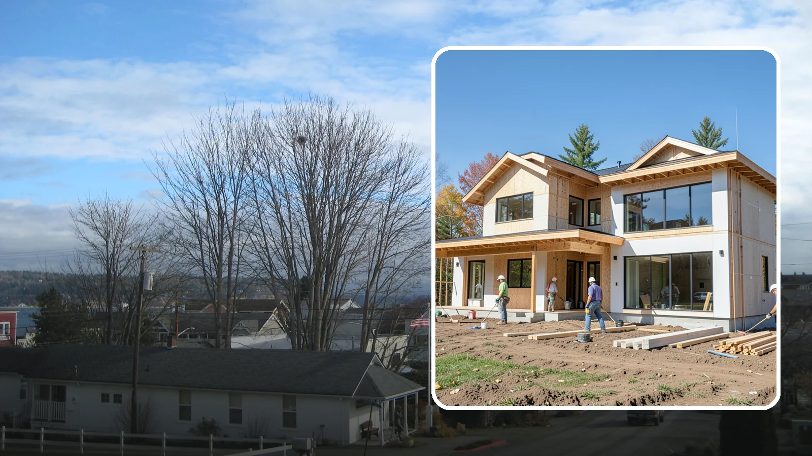 Spec Home Construction in Langley, Island County, WA - A market-ready home we design and build on speculation for resale or investment.
