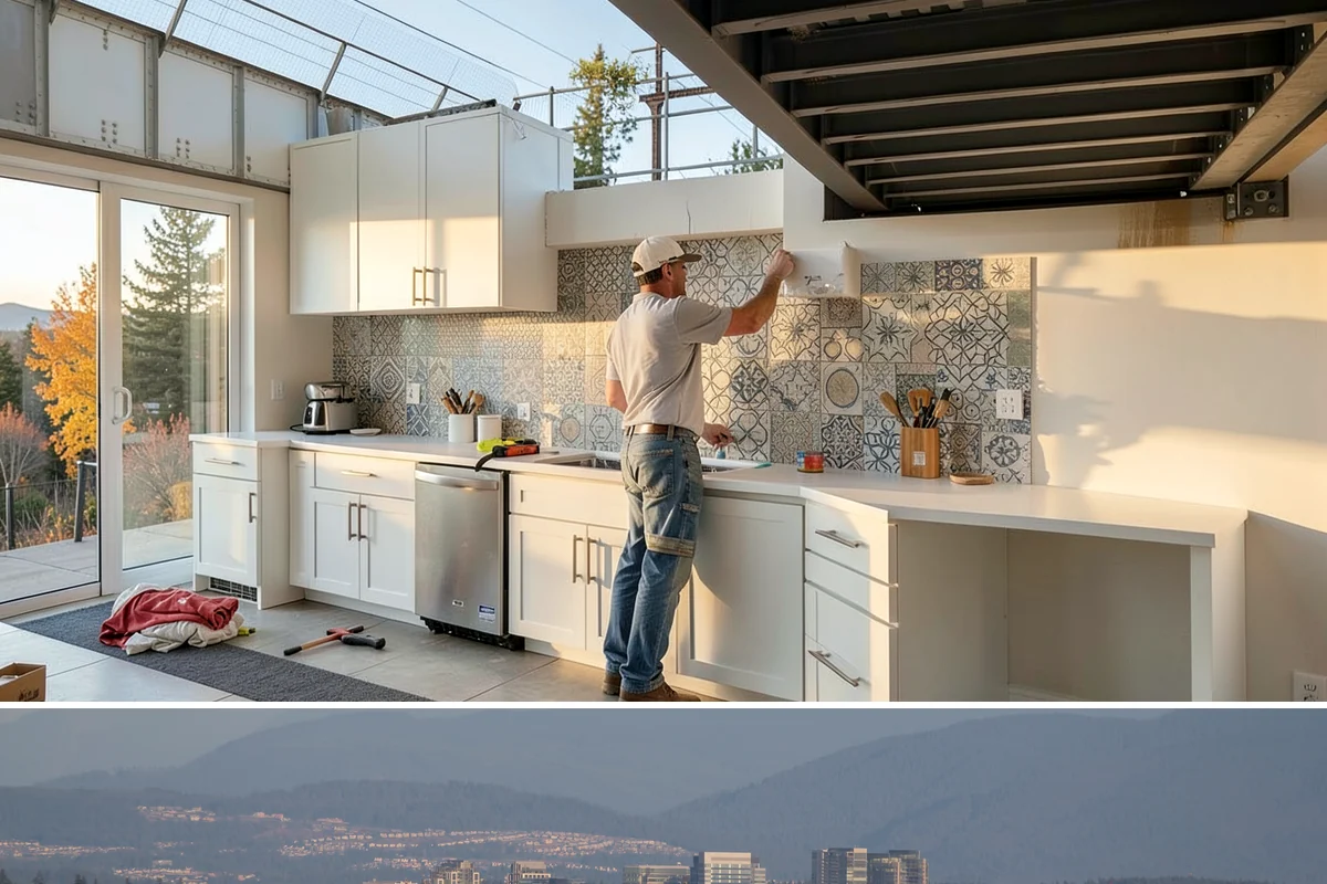 Spec Home Construction in Medina, King County, WA - Listing timing drives the schedule, so we sequence framing for summer and aim finishes toward a spring-market completion.