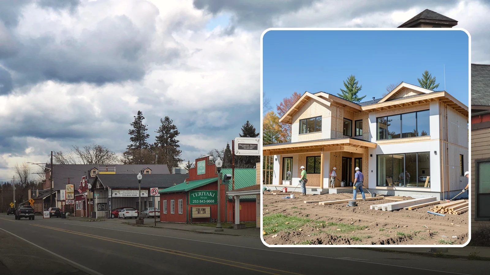Spec Home Construction in Roy, Pierce County, WA - A market-ready home we design and build on speculation for resale or investment.