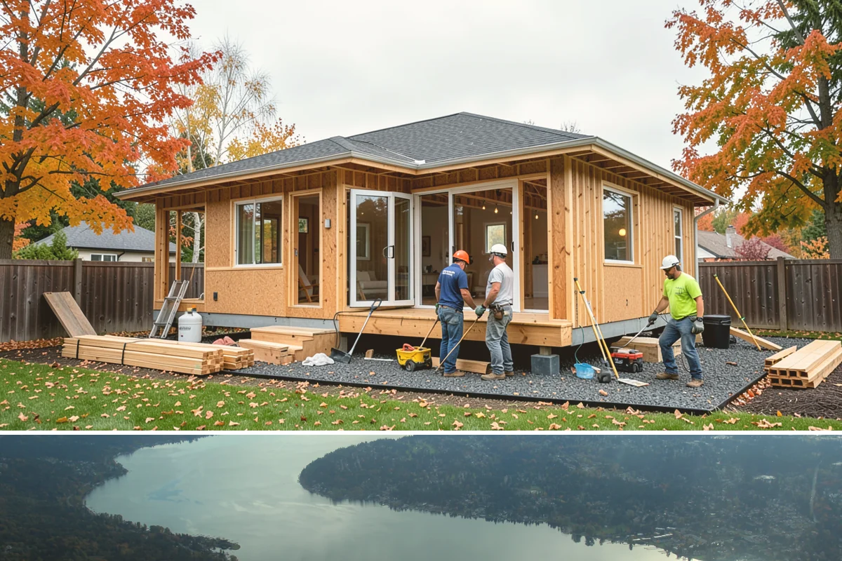 Spec Home Construction in Sammamish, King County, WA - Listing timing drives the schedule, so we sequence framing for summer and aim finishes toward a spring-market completion.