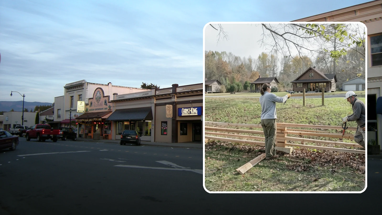 Split Rail Fence Installation in Burlington, Skagit County, WA - A rustic split rail fence that defines property lines and adds country character without blocking the view.