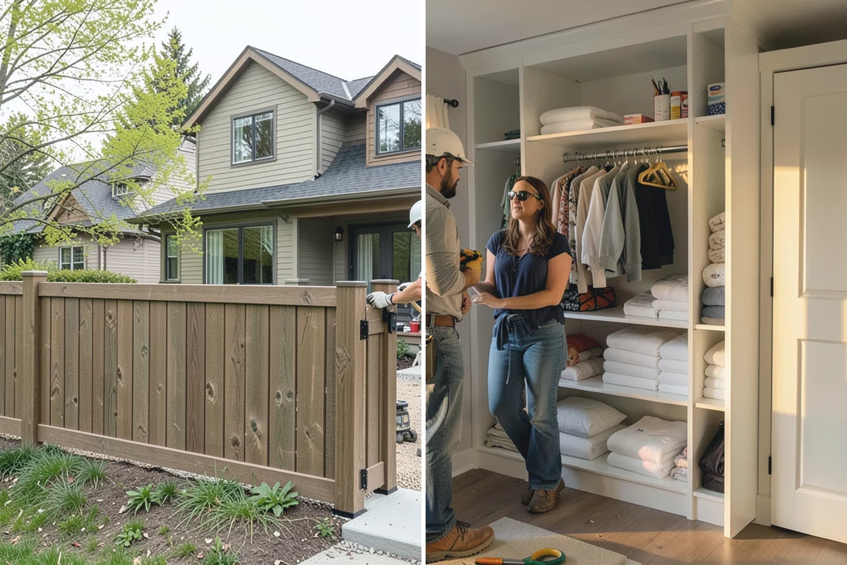 Split Rail Fence Installation in Medina, King County, WA - Mark the boundary and rail spacing