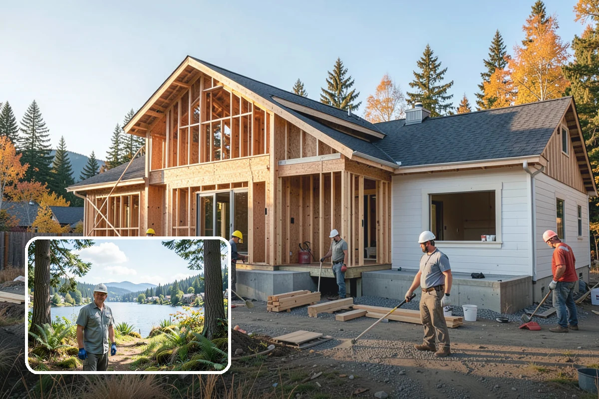 Split Rail Fence Installation in Milton, King County, WA - Rustic, open boundary marking
