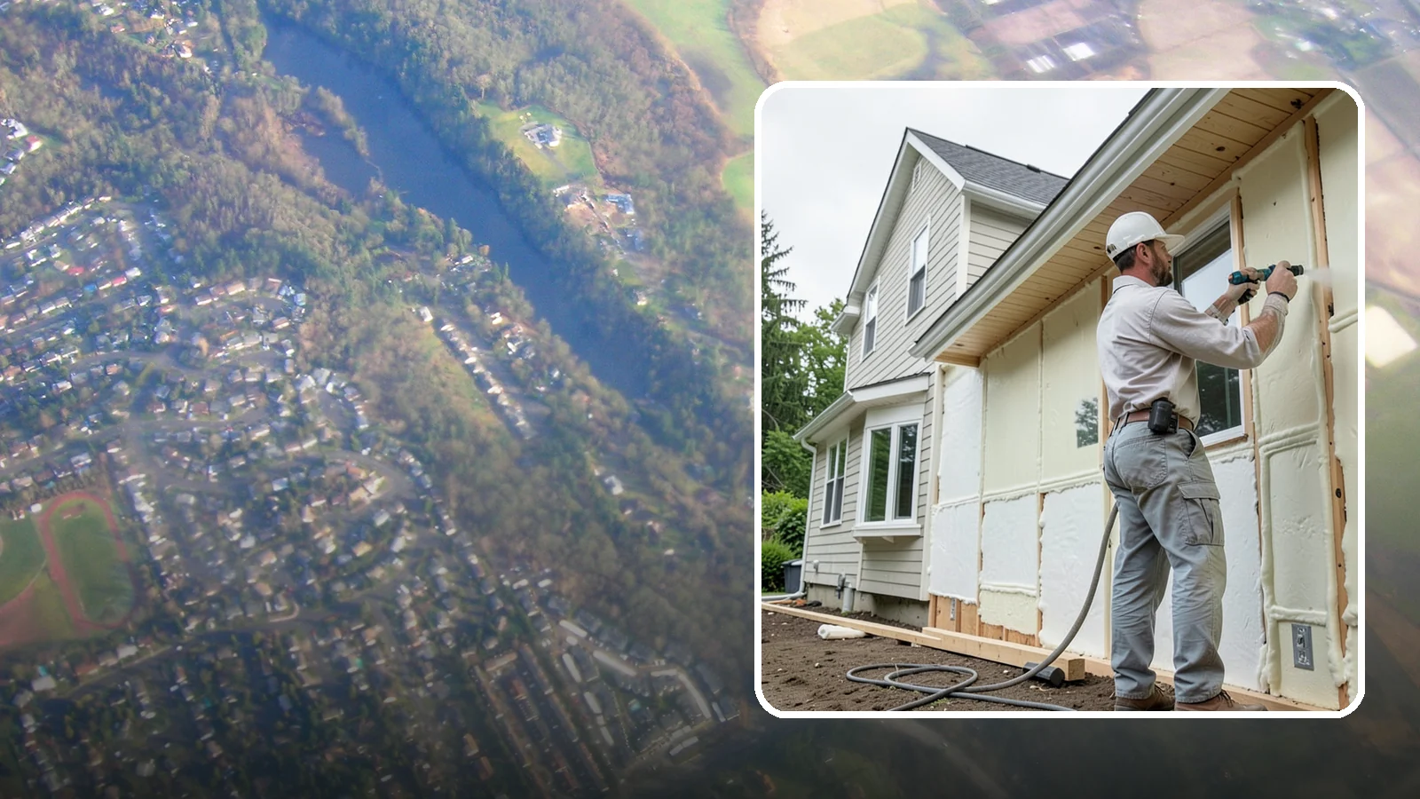 Spray Foam Insulation in Algona, King County, WA - We apply spray foam insulation that air-seals and insulates in one step for superior PNW moisture control.