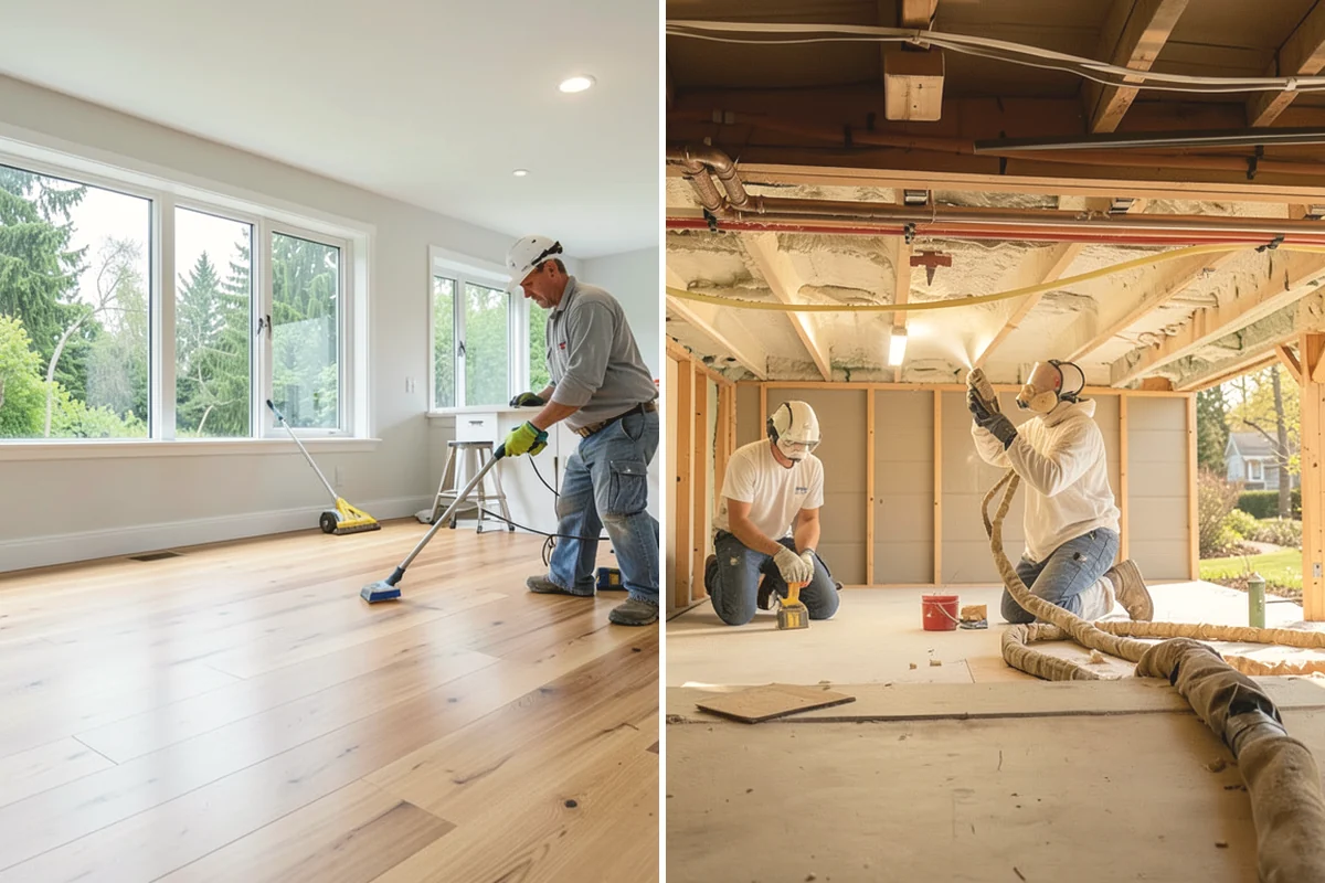 Spray Foam Insulation in Burlington, Skagit County, WA - Assess application, cavity depth, and foam type