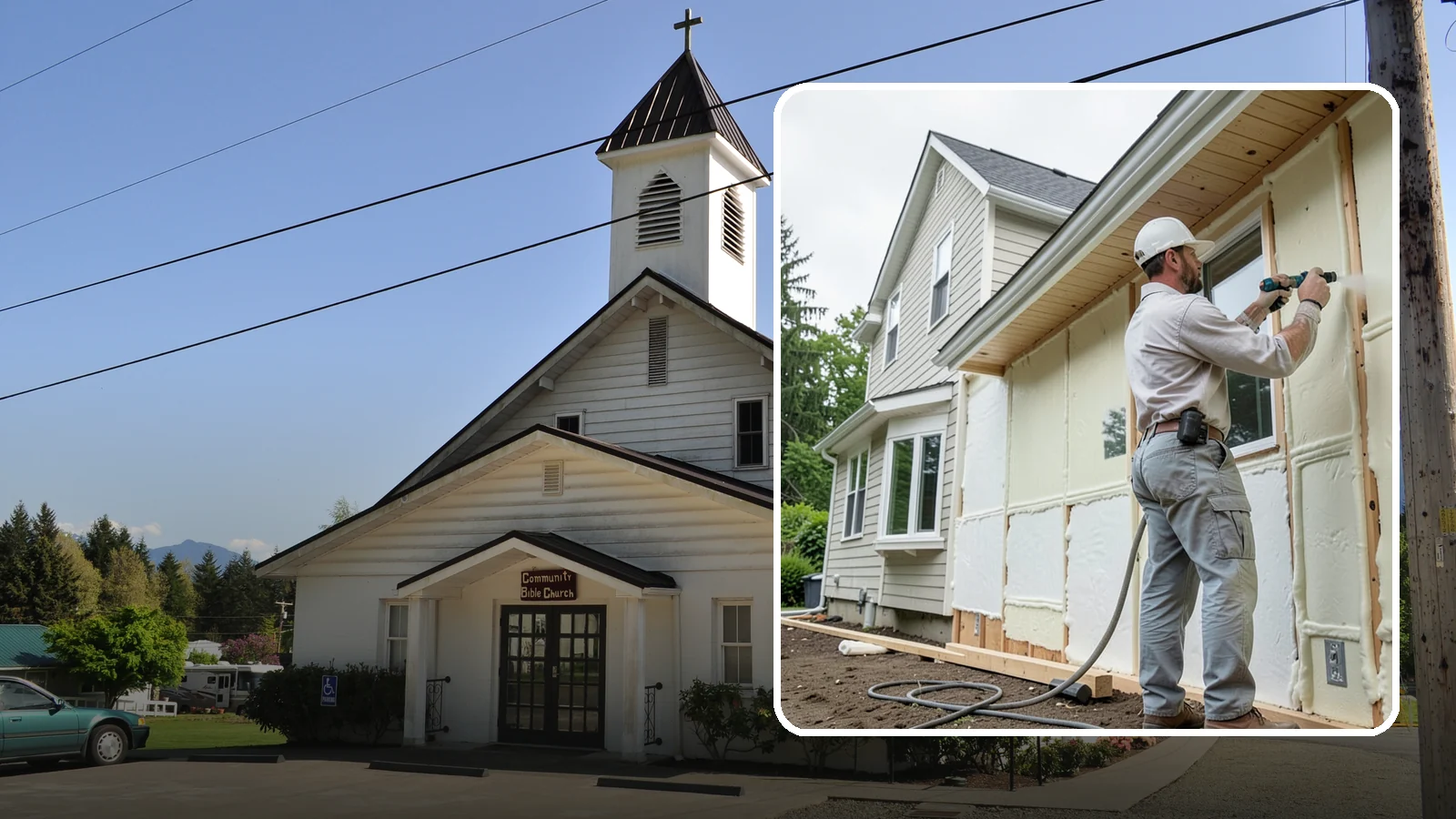 Spray Foam Insulation in Concrete, Skagit County, WA - We apply spray foam insulation that air-seals and insulates in one step for superior PNW moisture control.