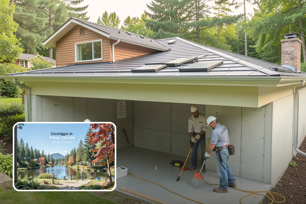 Spray Foam Insulation in Covington, King County, WA - Air-seals and insulates in a single application