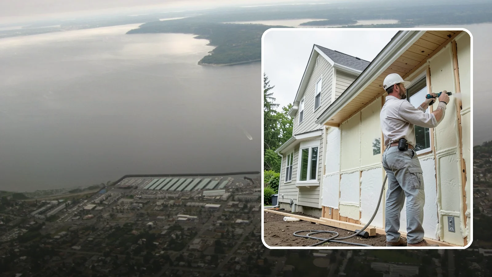 Spray Foam Insulation in Des Moines, King County, WA - We apply spray foam insulation that air-seals and insulates in one step for superior PNW moisture control.