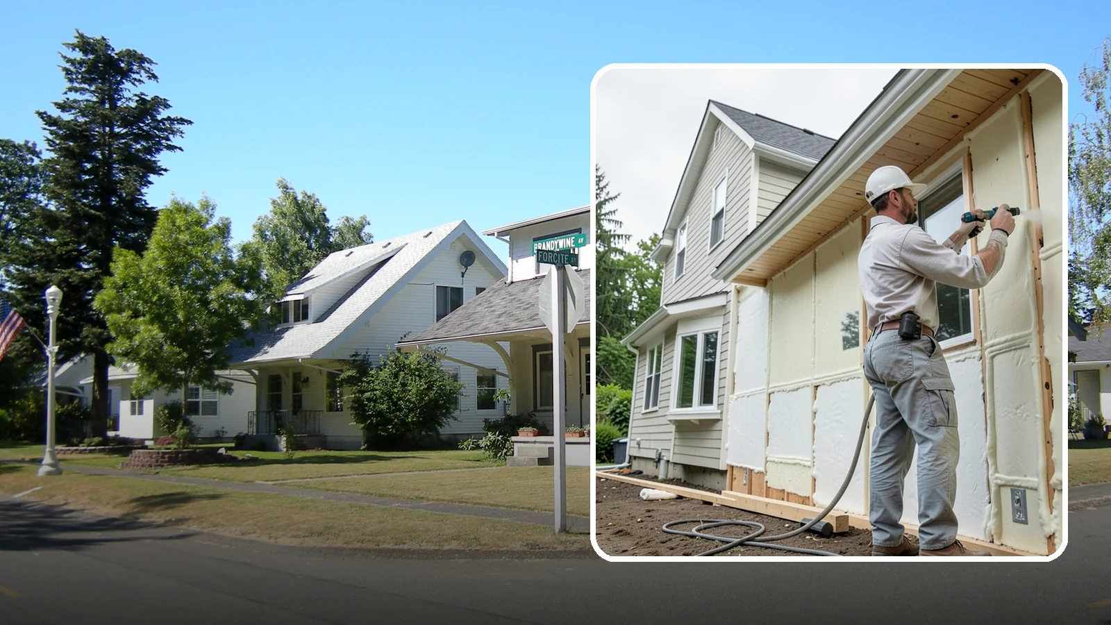 Spray Foam Insulation in DuPont, Pierce County, WA - We apply spray foam insulation that air-seals and insulates in one step for superior PNW moisture control.