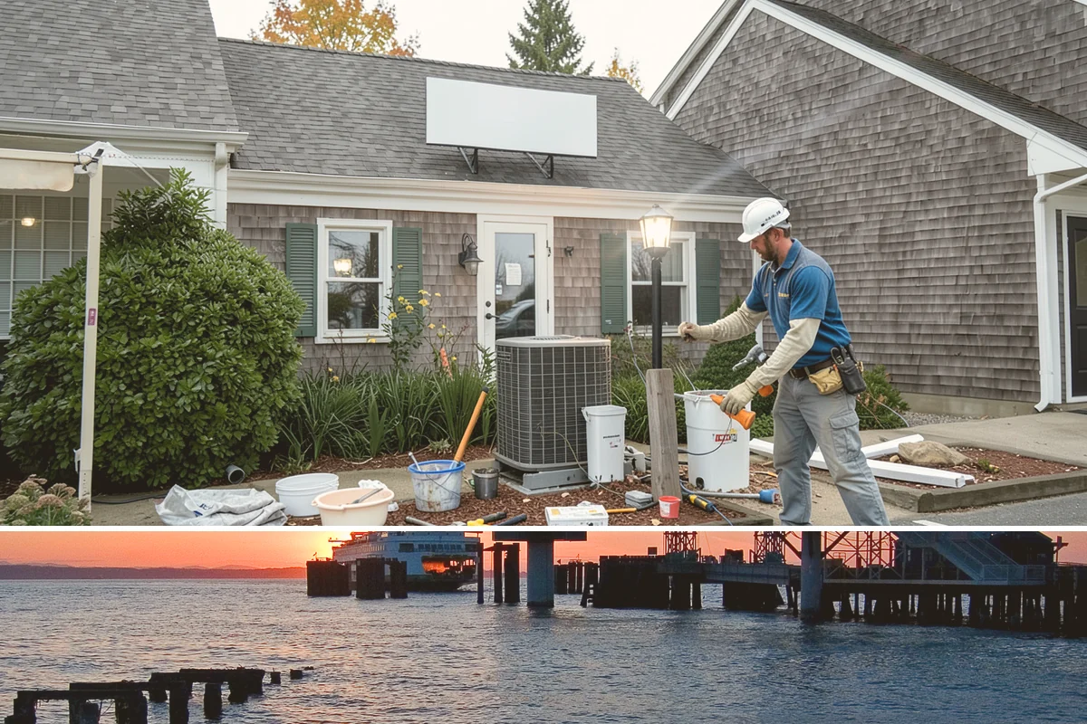 Spray Foam Insulation in Edmonds, Snohomish County, WA - Spray foam can be applied year-round, with attention to temperature and ventilation for proper curing.