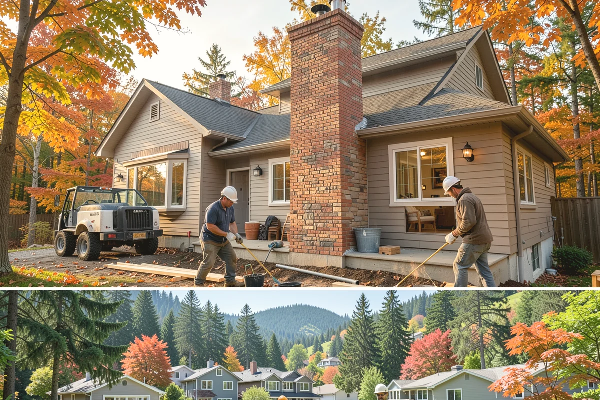 Spray Foam Insulation in Fircrest, Pierce County, WA - Spray foam can be applied year-round, with attention to temperature and ventilation for proper curing.