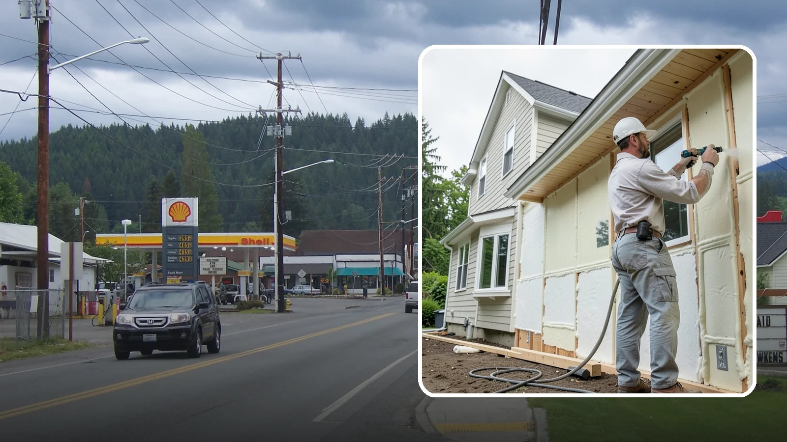 Spray Foam Insulation in Granite Falls, Snohomish County, WA - We apply spray foam insulation that air-seals and insulates in one step for superior PNW moisture control.