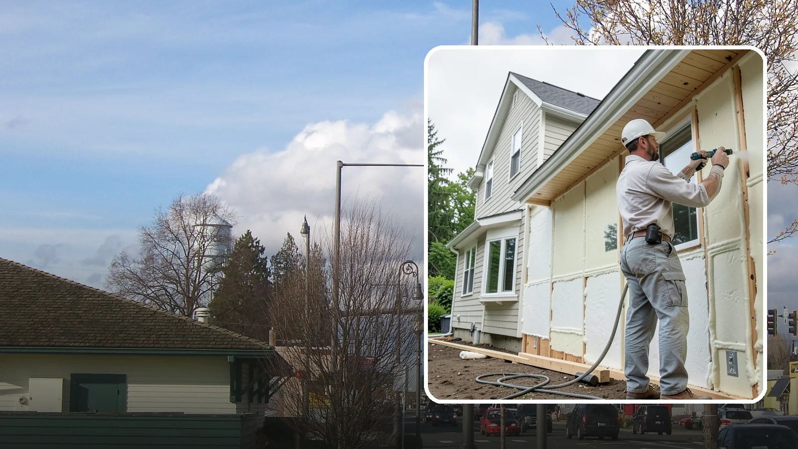 Spray Foam Insulation in Marysville, Snohomish County, WA - We apply spray foam insulation that air-seals and insulates in one step for superior PNW moisture control.