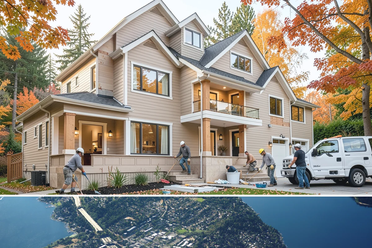Spray Foam Insulation in Mercer Island, King County, WA - Spray foam can be applied year-round, with attention to temperature and ventilation for proper curing.