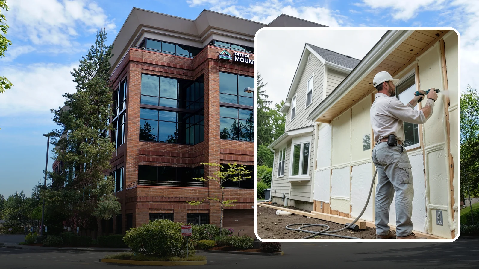 Spray Foam Insulation in Mountlake Terrace, Snohomish County, WA - We apply spray foam insulation that air-seals and insulates in one step for superior PNW moisture control.