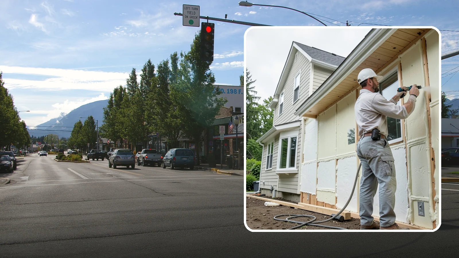 Spray Foam Insulation in North Bend, King County, WA - We apply spray foam insulation that air-seals and insulates in one step for superior PNW moisture control.