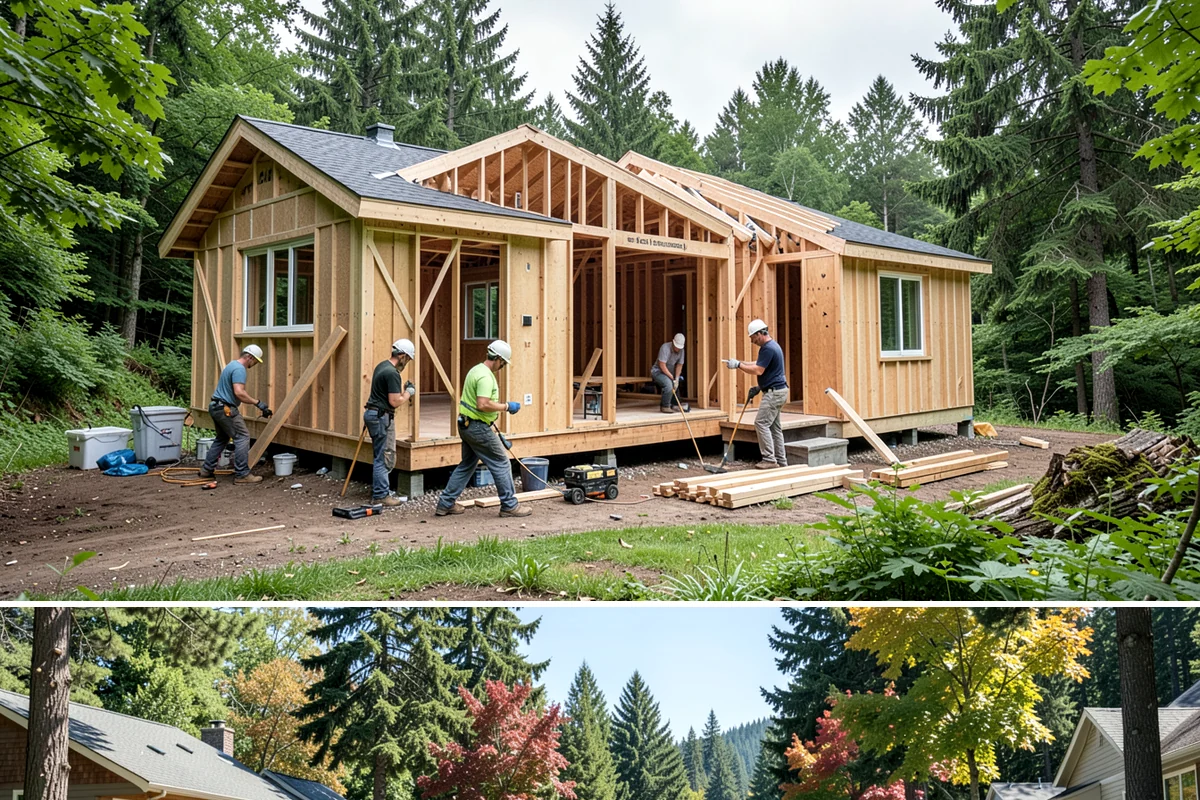Spray Foam Insulation in Orting, Pierce County, WA - Spray foam can be applied year-round, with attention to temperature and ventilation for proper curing.