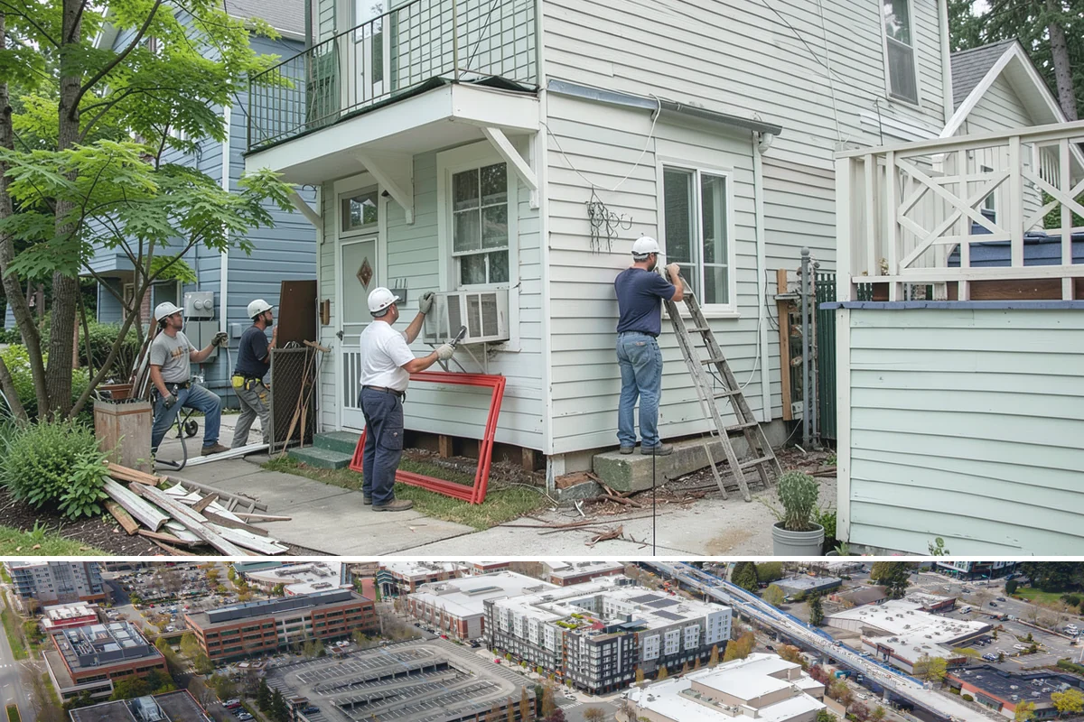 Spray Foam Insulation in Redmond, King County, WA - Spray foam can be applied year-round, with attention to temperature and ventilation for proper curing.