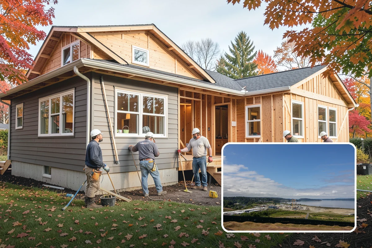 Spray Foam Insulation in University Place, Pierce County, WA - Air-seals and insulates in a single application