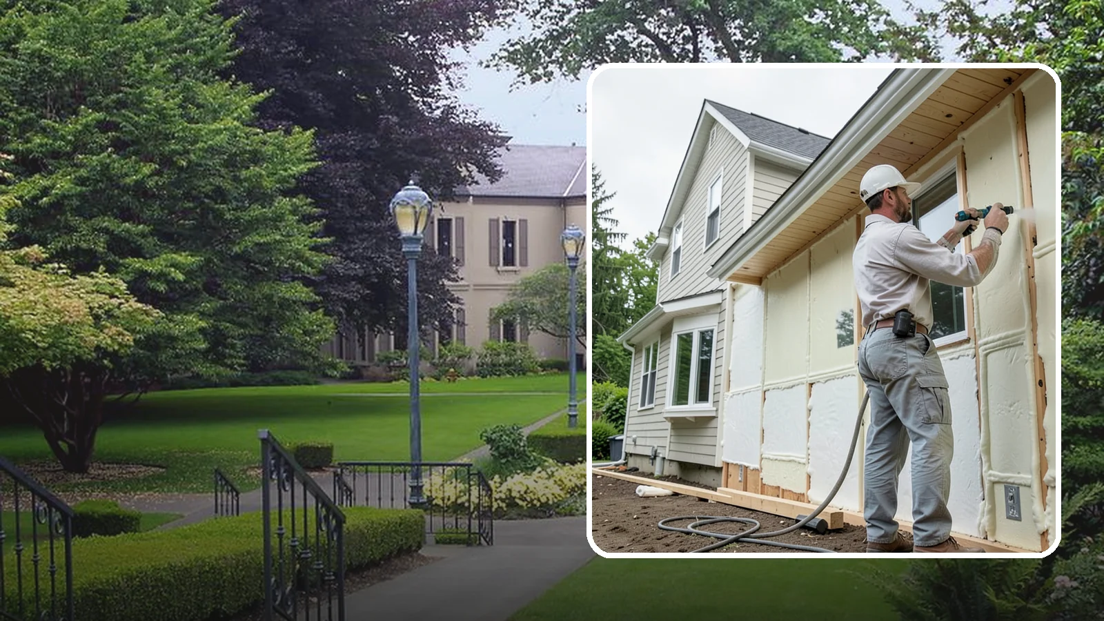 Spray Foam Insulation in Woodinville, King County, WA - We apply spray foam insulation that air-seals and insulates in one step for superior PNW moisture control.