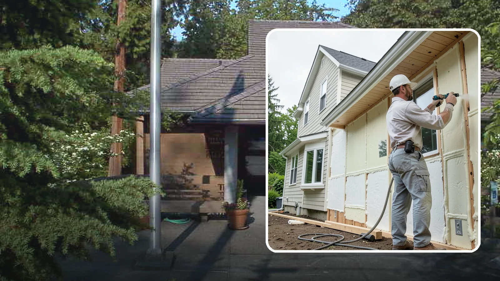 Spray Foam Insulation in Yarrow Point, King County, WA - We apply spray foam insulation that air-seals and insulates in one step for superior PNW moisture control.