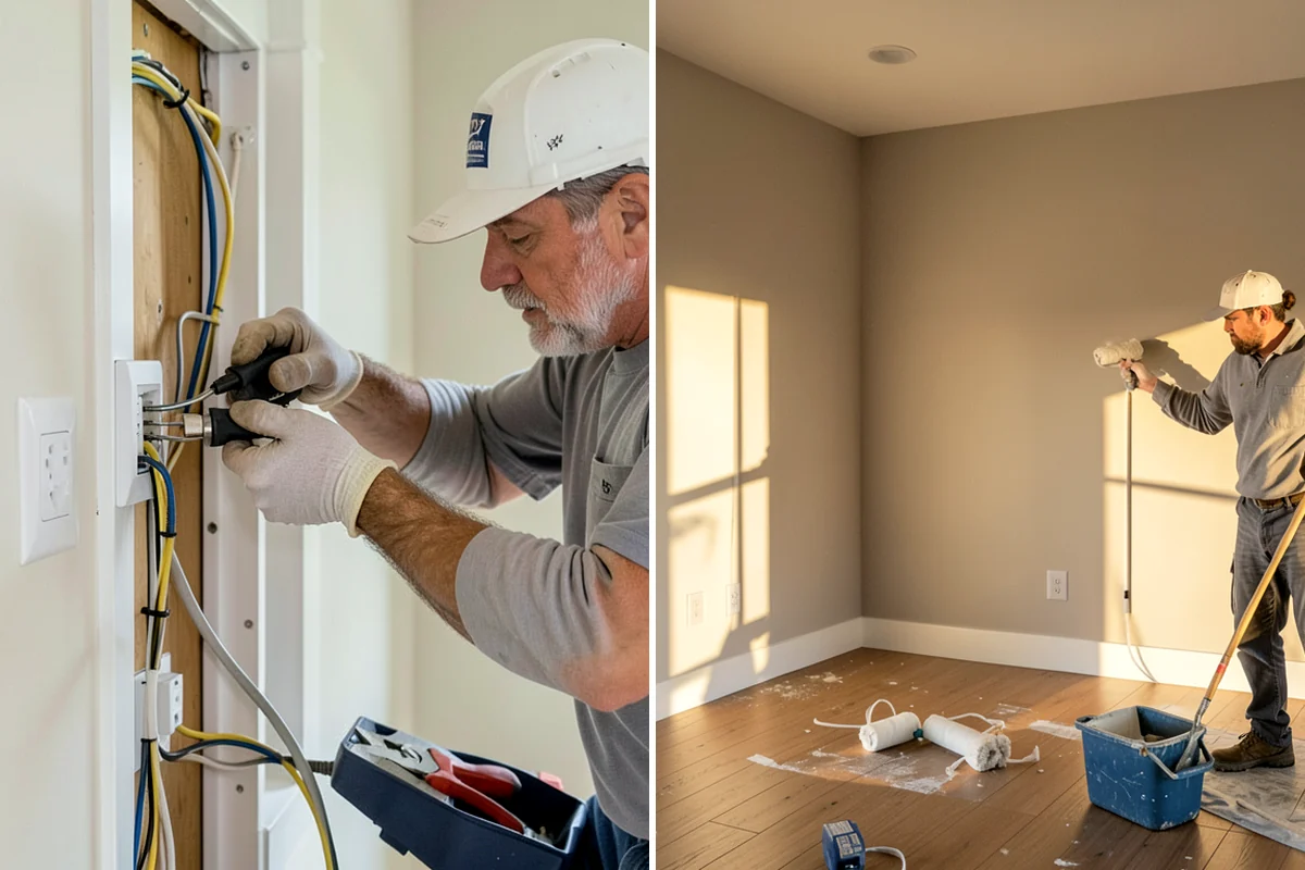 Stair Construction in Arlington, Snohomish County, WA - Measure the opening and calculate rise and run