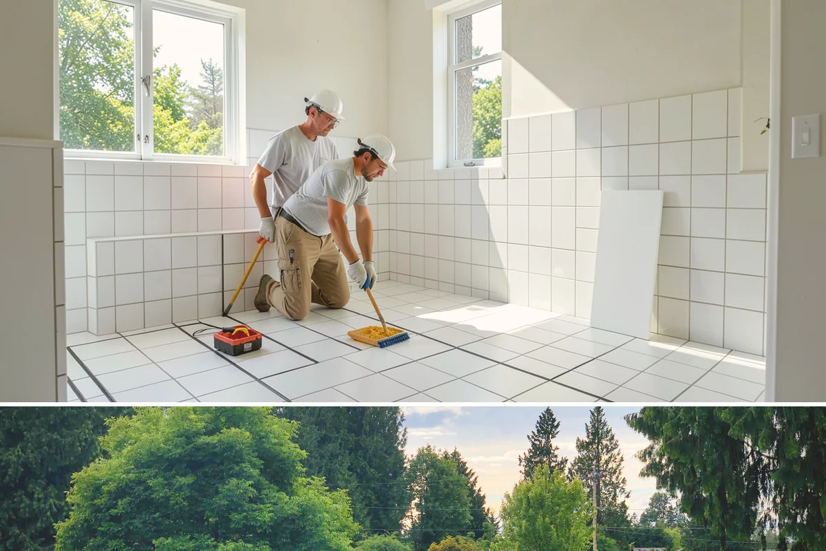 Stair Construction in Bonney Lake, Pierce County, WA - Stair construction is interior work that proceeds year-round and is often timed with a broader remodel.